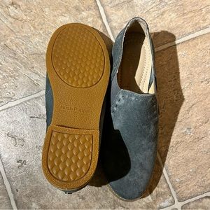 Hush Puppies blue suede shoes